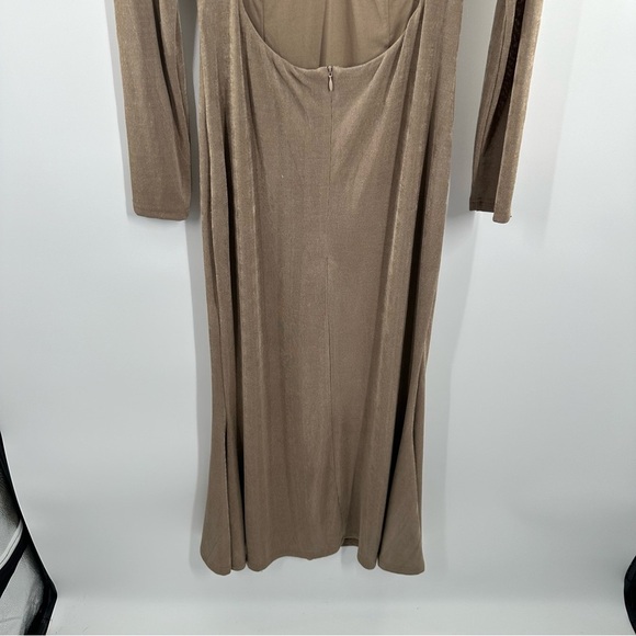 Misha Engracia Midi Dress Beige - Picture 5 of 14
